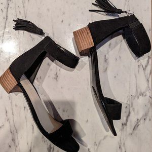 Nine West Black Sandals
